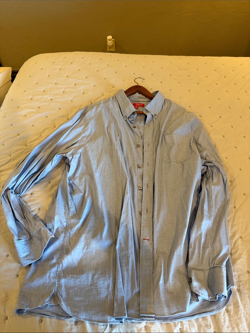 Daniel Cremieux Light Blue Button-Down Dress Shirt